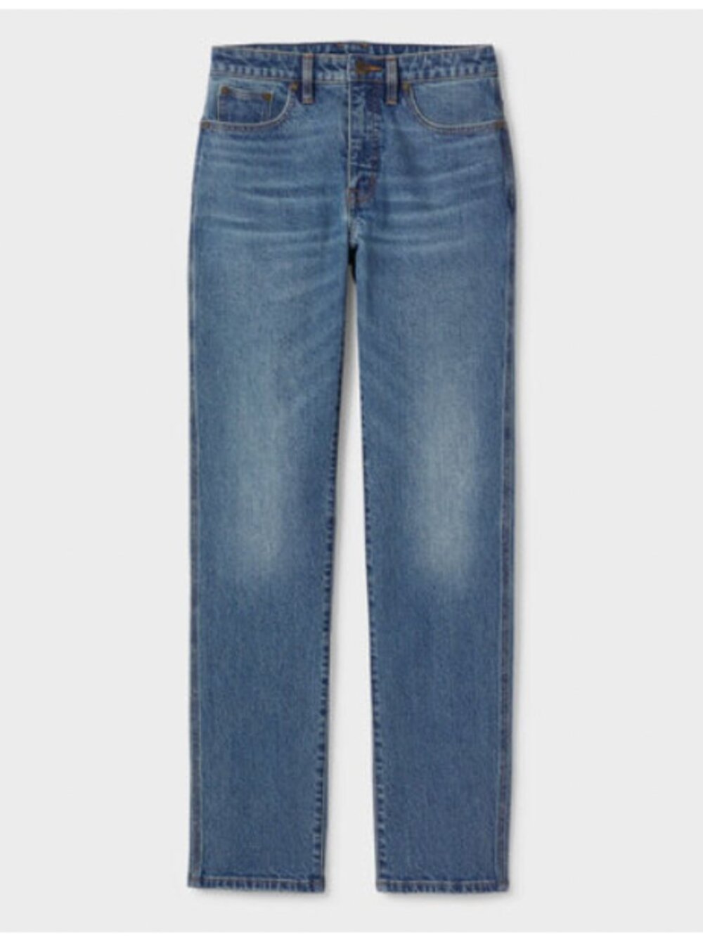 Duluth Trading Co. Women's Straight Leg Jeans | Size 12 | Medium Wash